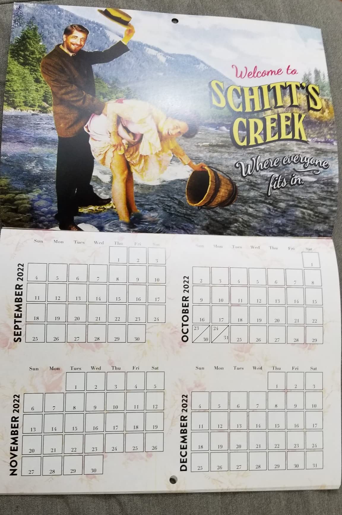 Schitts Creek Calendar 2026 Officially Licensed Gifts Merchandise Monthly Wall Calender 12 Month | American Made In The USA Customer Review Schitts Creek Calendar 2026 Officially Licensed Gifts Merchandise Monthly Wall Calender 12 Month | American Made In The USA - Customer Photo 1