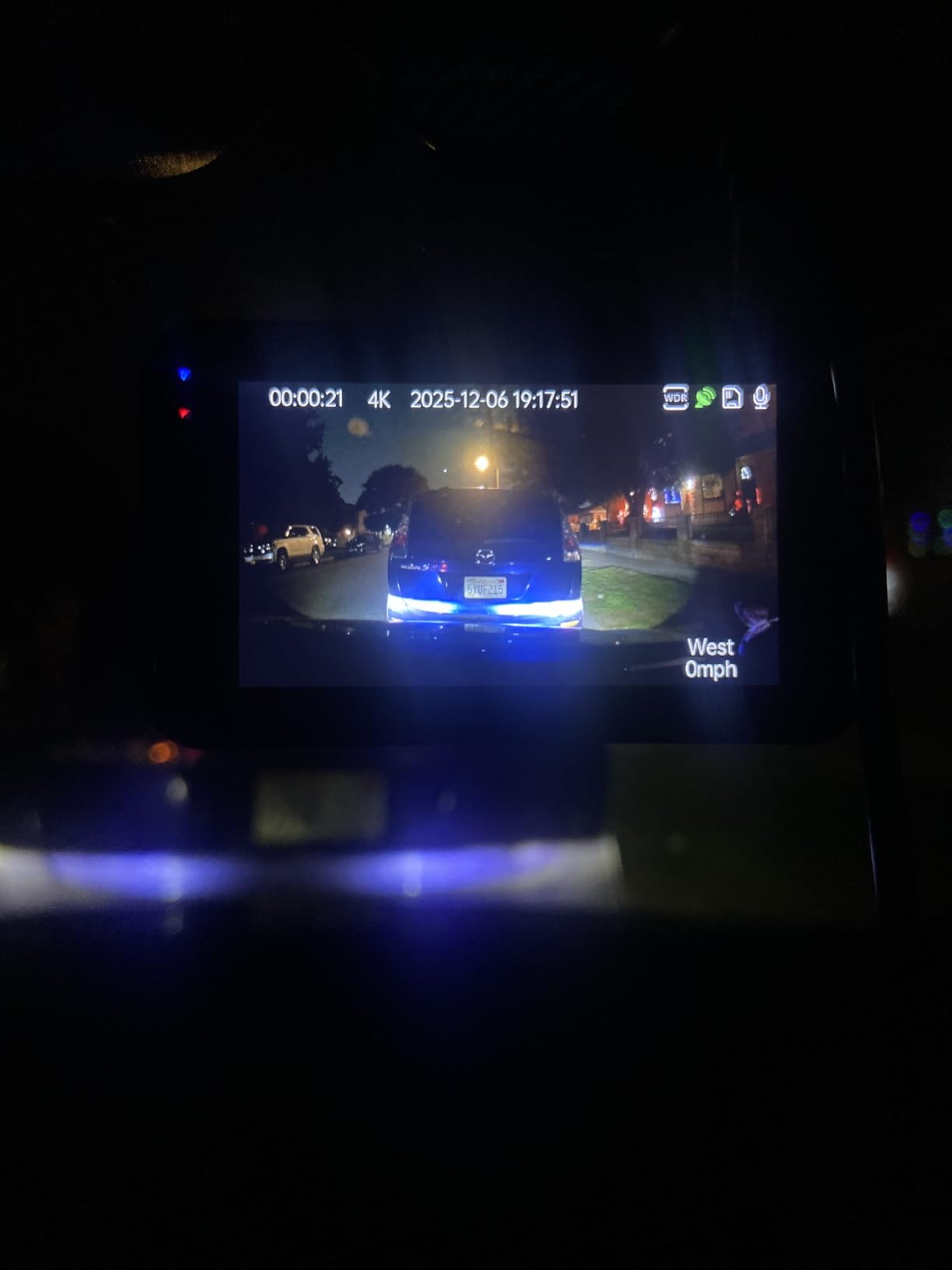 4K+4K Dash Cam Front and Rear, Free 128GB Card Included, 5.8GHz WiFi Dash Camera for Cars, Built-in GPS, G-Sensor, 170°Wide Angle, 3