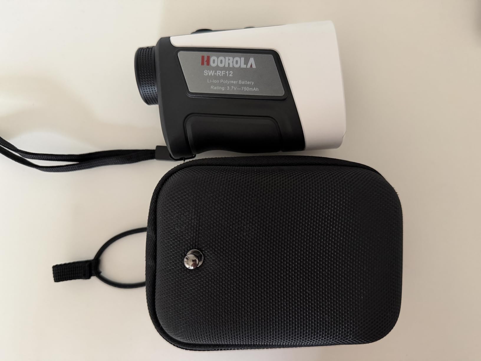 Range Finder Golf, 1200 Yards Rangefinder with Slope, Magnetic Stripe, 7X Magnification, IP54 Water Resistant, Rechargeable Battery, Flag Pole Locking Vibration, Golf Accessories for Men Women - Customer Photo 3