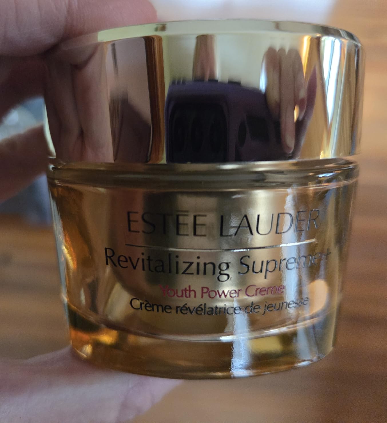 Estée Lauder Revitalizing Supreme+ Holiday Skincare Gift Set | The Lift + Firm Routine | Includes Full-Size Moisturizer 1.7 Ounce + Cleanser 1 Fl Oz, Eye Cream 0.17 Ounce, Face Serum 0.5 Fl Oz Customer Review Estée Lauder Revitalizing Supreme+ Holiday Skincare Gift Set | The Lift + Firm Routine | Includes Full-Size Moisturizer 1.7 Ounce + Cleanser 1 Fl Oz, Eye Cream 0.17 Ounce, Face Serum 0.5 Fl Oz - Customer Photo 1