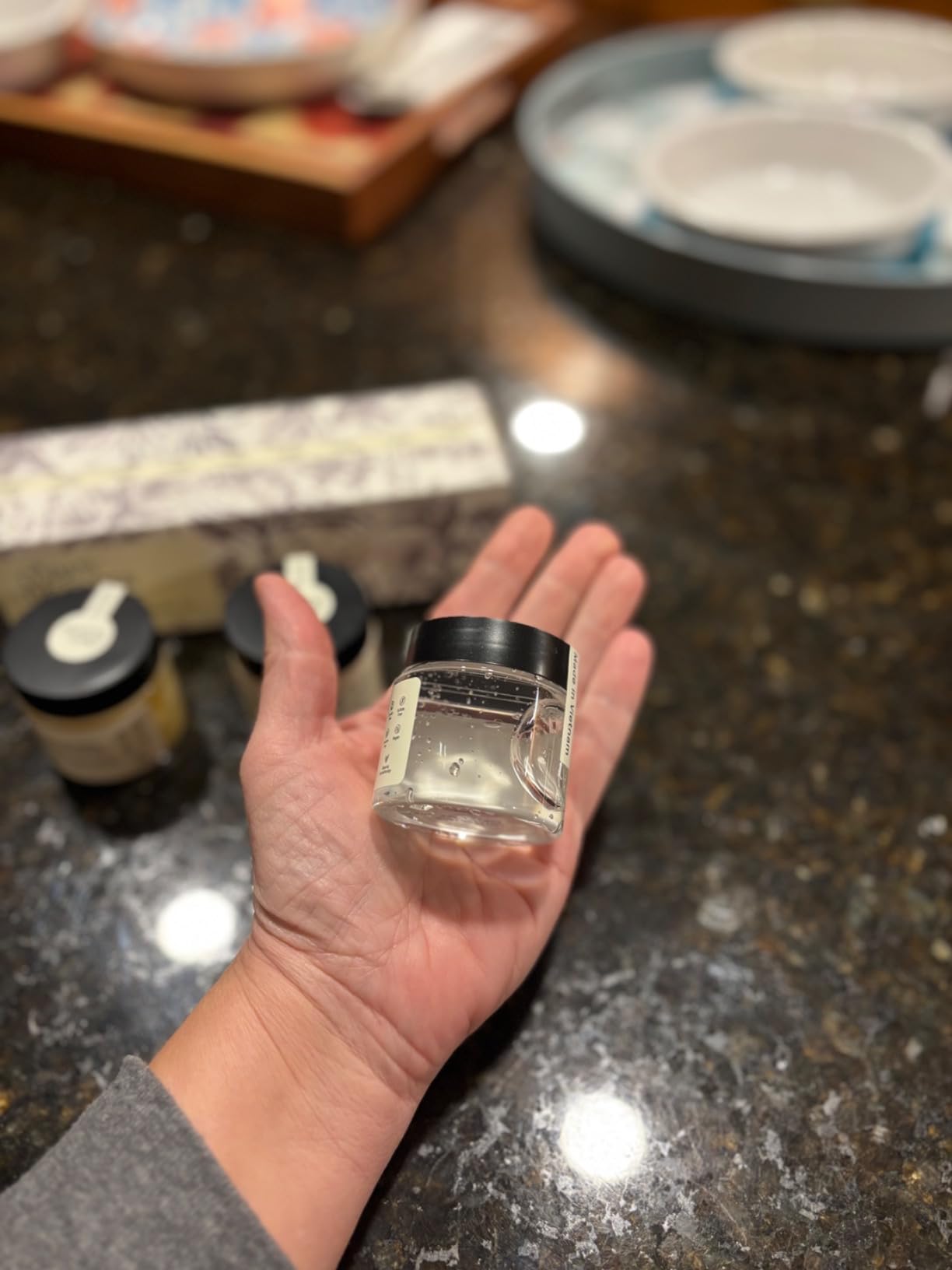 COBA'S DAUGHTER Luxury Spa Gift Set – 7-Piece Bath & Body Set with Rattan Case, Body Wash, Bubble Bath & Scrub – Premium Holiday, Birthday, housewarming, bridal shower & Self-Care Gift - Customer Photo 2