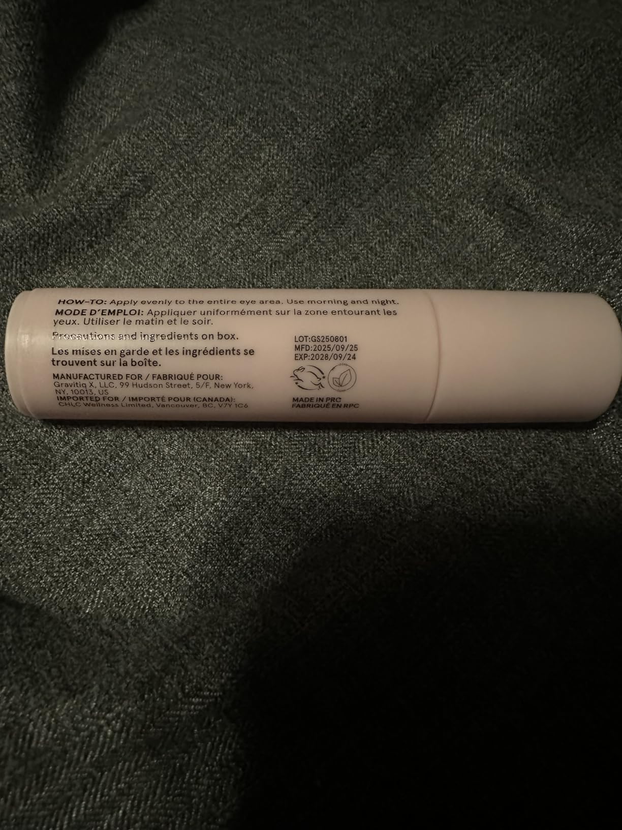 grace & stella Under Eye Brightener with Rose Quartz Rollerball - Hyaluronic Acid & Caffeine Eye Serum for Dark Circles & Puffiness - Travel Size Toiletries, Womens Christmas Gifts (15ml / 0.51floz) - Customer Photo 4