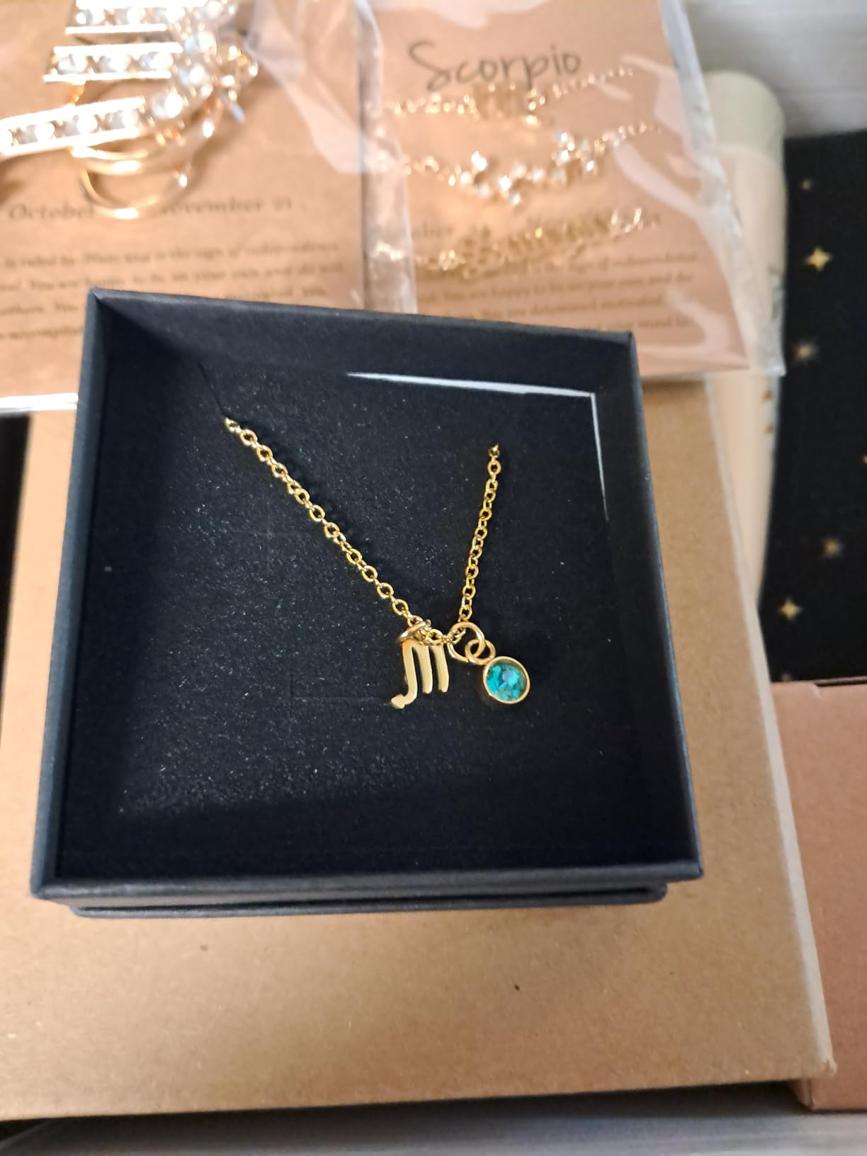 14PCS Sagittarius Birthday Christmas Gifts for Women, Sagittarius Astrology Gifts for Women Bakets, 12 Zodiac Gift for Woman Friends Female, Sag Astrological 16 oz Glass Cups Candles with Gift Set Box Customer Review 14PCS Sagittarius Birthday Christmas Gifts for Women, Sagittarius Astrology Gifts for Women Bakets, 12 Zodiac Gift for Woman Friends Female, Sag Astrological 16 oz Glass Cups Candles with Gift Set Box - Customer Photo 3