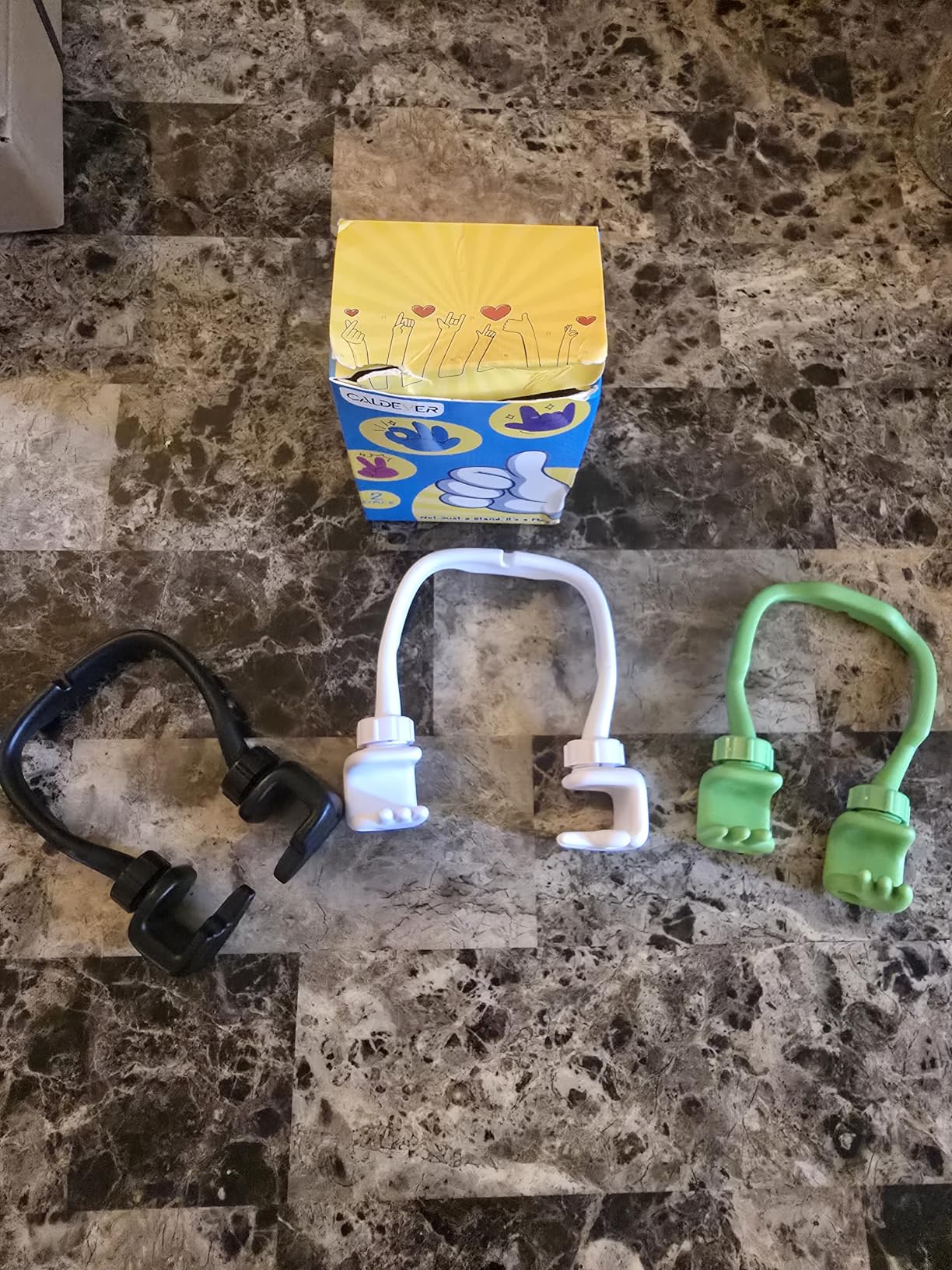 Stocking Stuffers for Teens Boys Girls Men Women Cell Phone Stand for Adults Kids OK Phone Holder for Desk Teenage Dad Husband Birthday Gifts Funny Cool Gadgets Kitchen Travel - Customer Photo 1