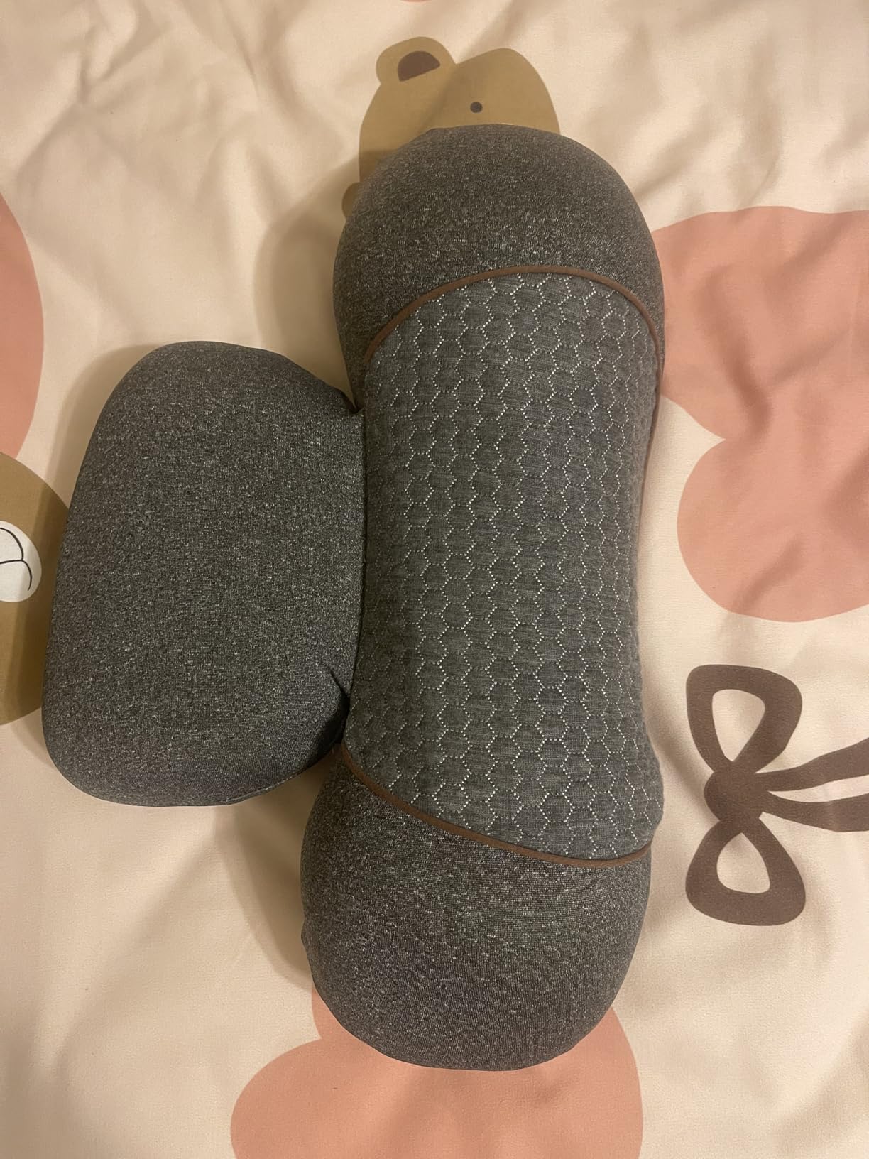 3-in-1 Rechargeable Neck Massager Pillow - Pillow Massage Neck Hump for Shoulder Pain, Deep Tissue Pain Relief, with Heating and Traction Function, Hump Corrector for Women - Customer Photo 2