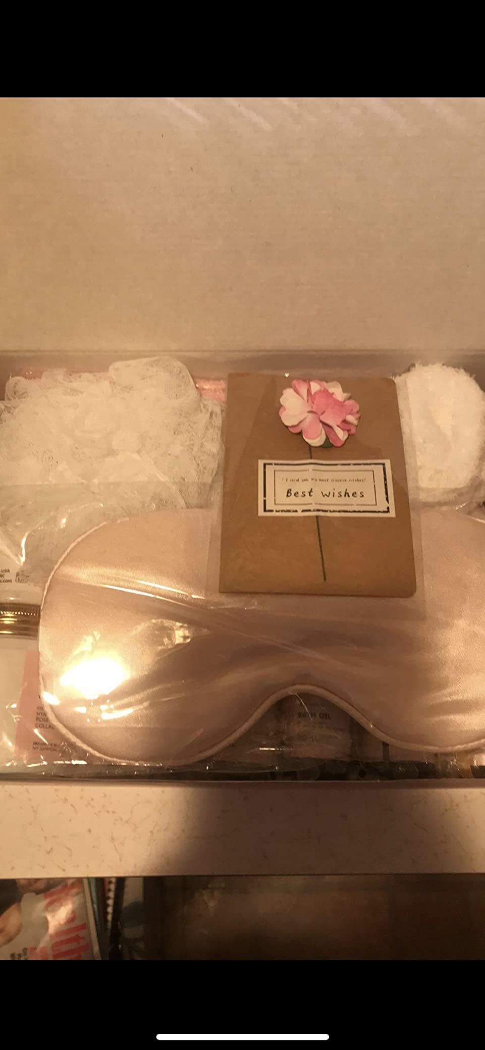 Leopard 23 Pcs Skin Care Set for Women, Bath and Body Set, Spa Gift Baskets, Birthday Gifts, Day Cream, Peptide Serum, Bath Oil, Sheet Mask, Clay Mask, Bath Bombs, Christmas, Valentines, Mother Day - Customer Photo 3