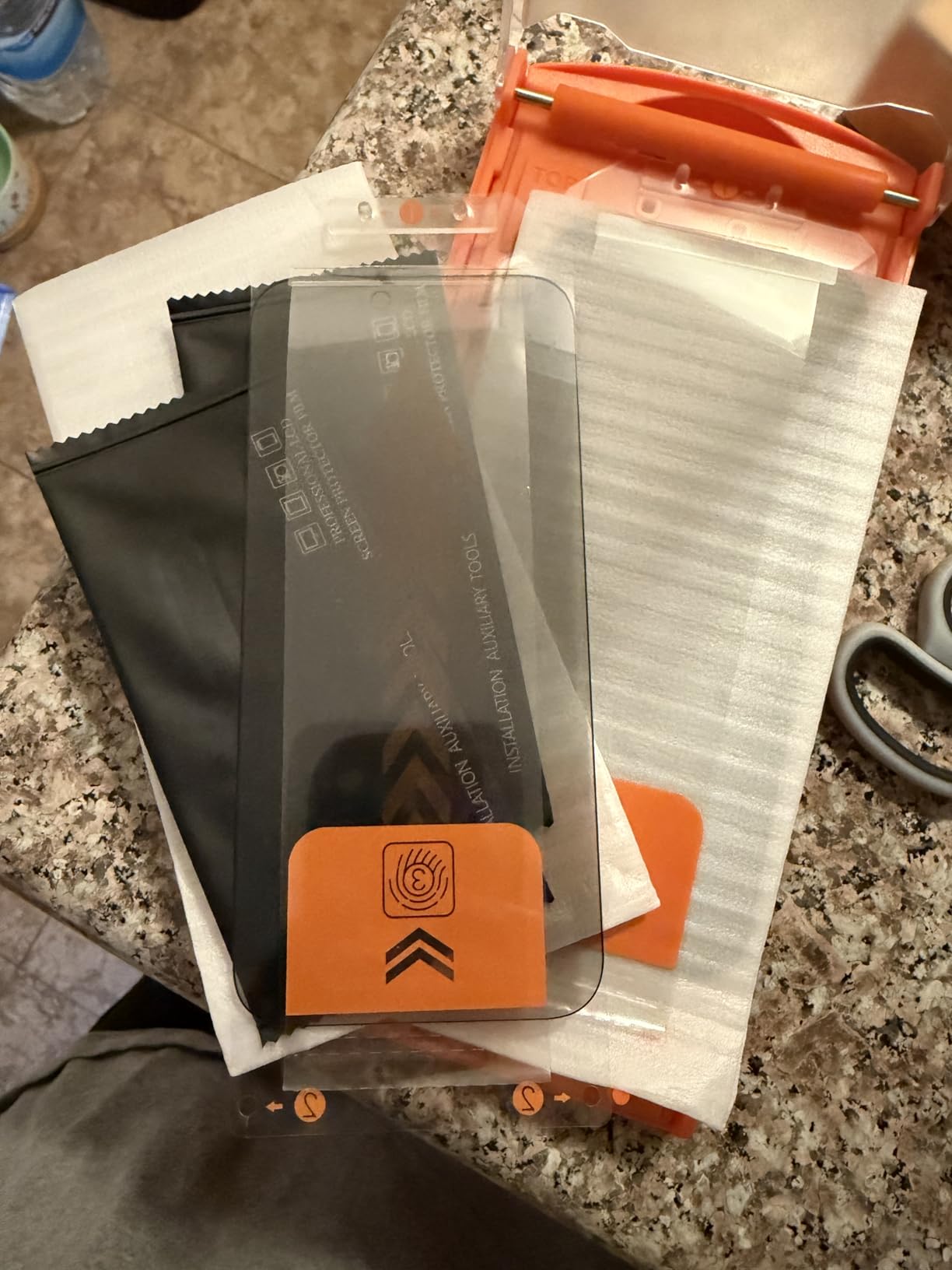 UNBREAK TOP 9H+ Glass 2+2 Packs for iPhone 17 Privacy Screen Protector with Camera Lens Protector [Zero Bubble][10X Military Protection] 17 Tempered Glass 6.3