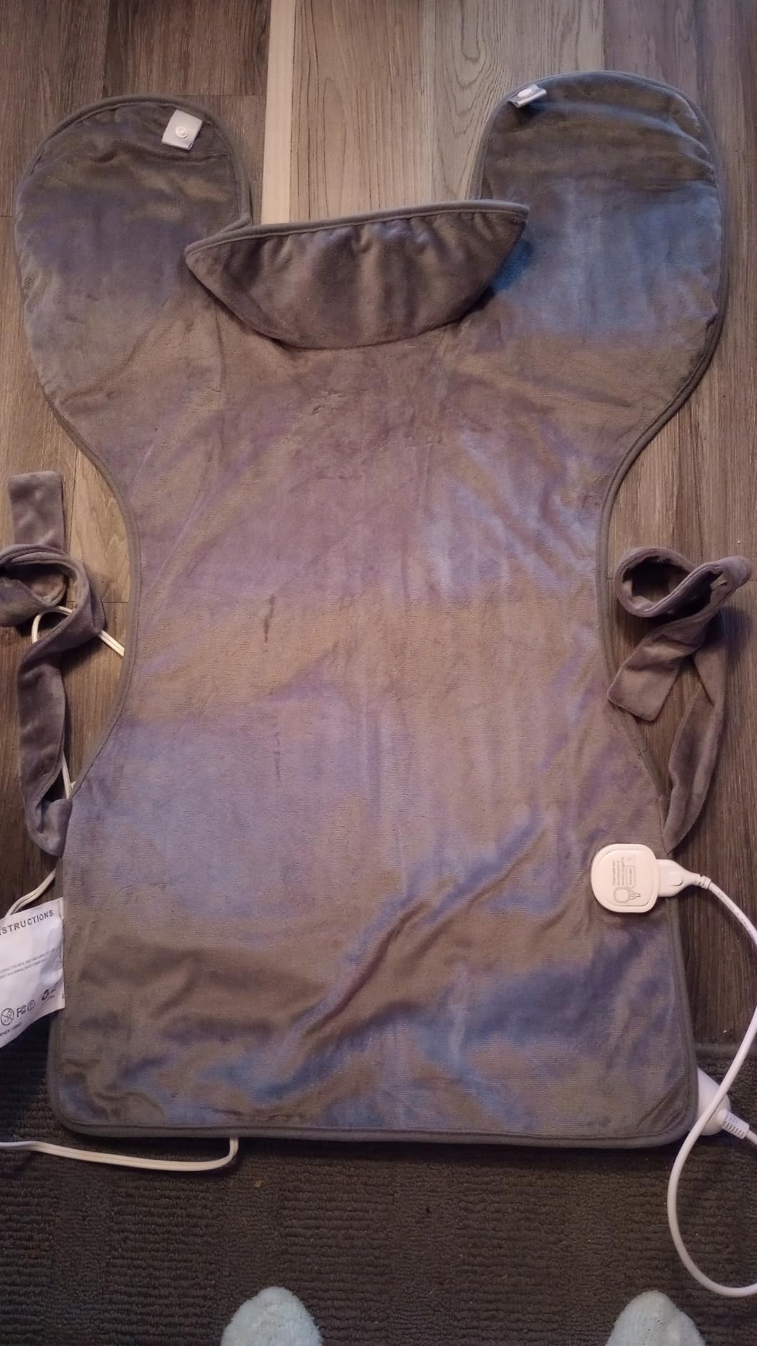 Extra Large Electric Heating Pad for Neck, Back & Shoulder Pain Relief, 25