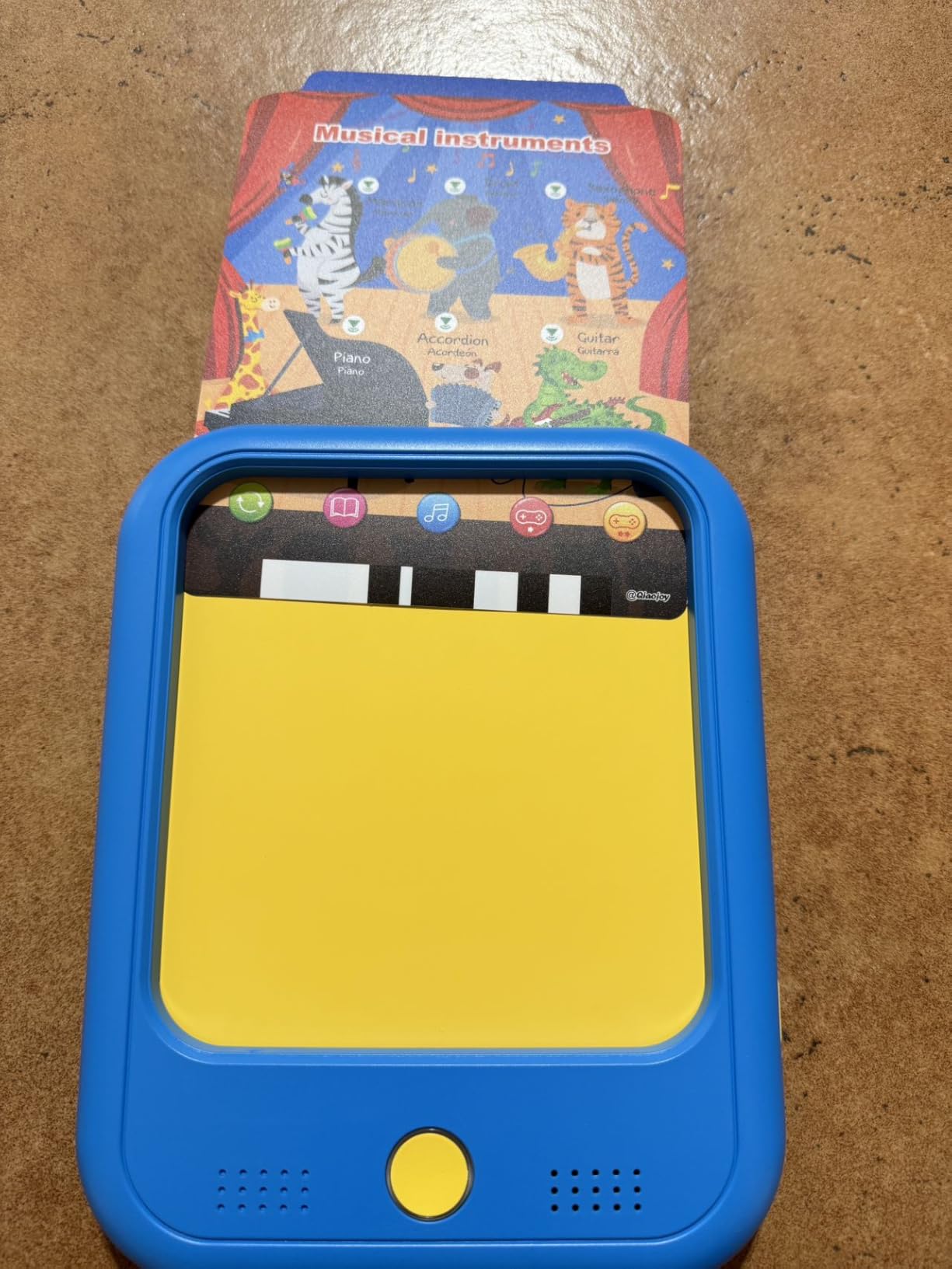 Kids Learning Tablet Bilingual, Montessori Educational Learning Toys for Toddlers 2-5 Year Olds, with 2000+ Words and Games, Autism Sensory Speech Therapy Toys, 2 3 4 5 Year Old Boy Girl Birthday Gift - Customer Photo 2