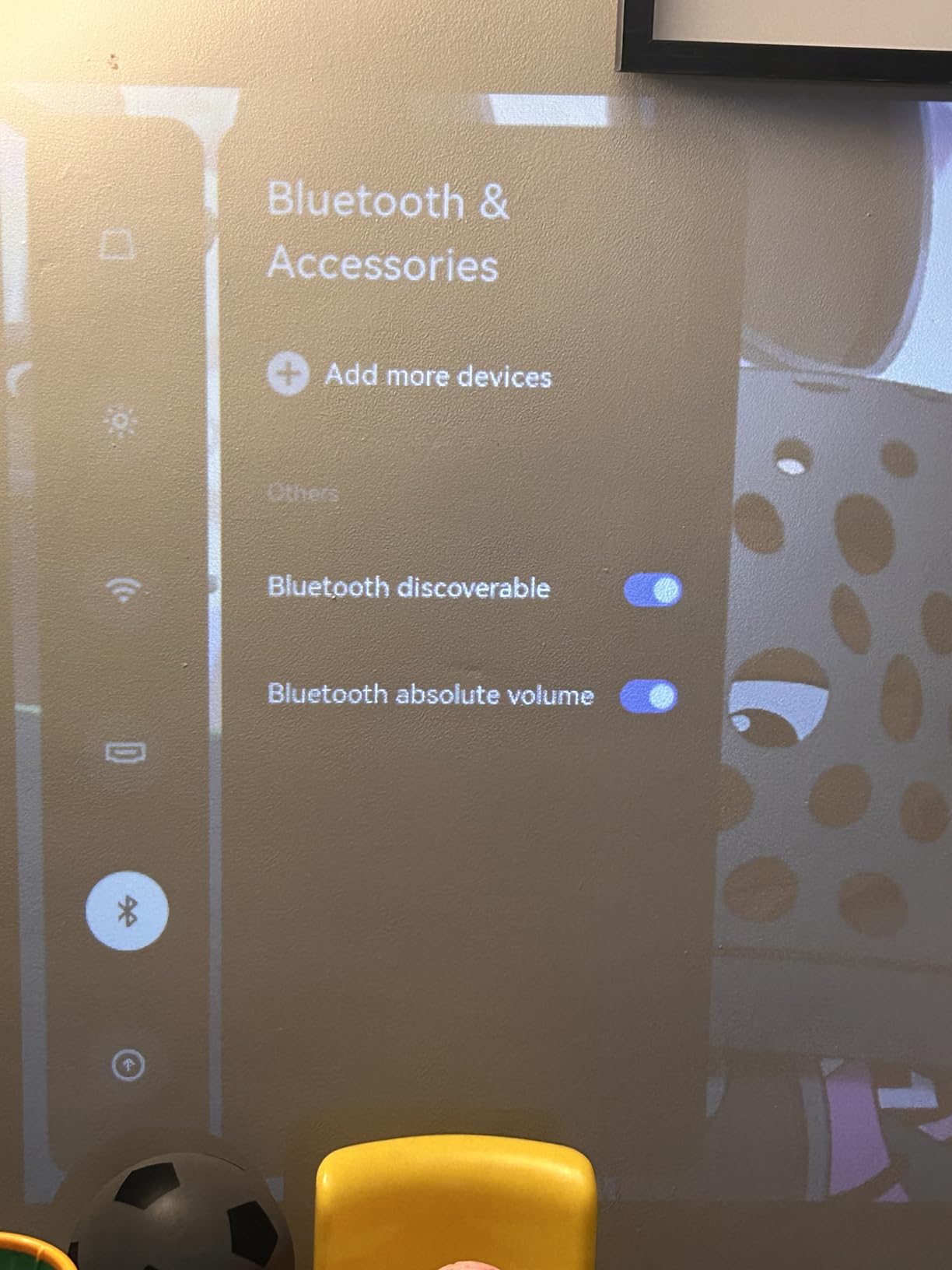[Short Throw/Built in Apps] Kogata Smart-Portable-Mini-Projector with WiFi 6 & Bluetooth 5.4, Electric Focus/ 4P Keystone/HDR10+, 1080P HD Outdoor-Movie-Proyector, Bedroom Home Theater Christmas-Gifts - Customer Photo 2