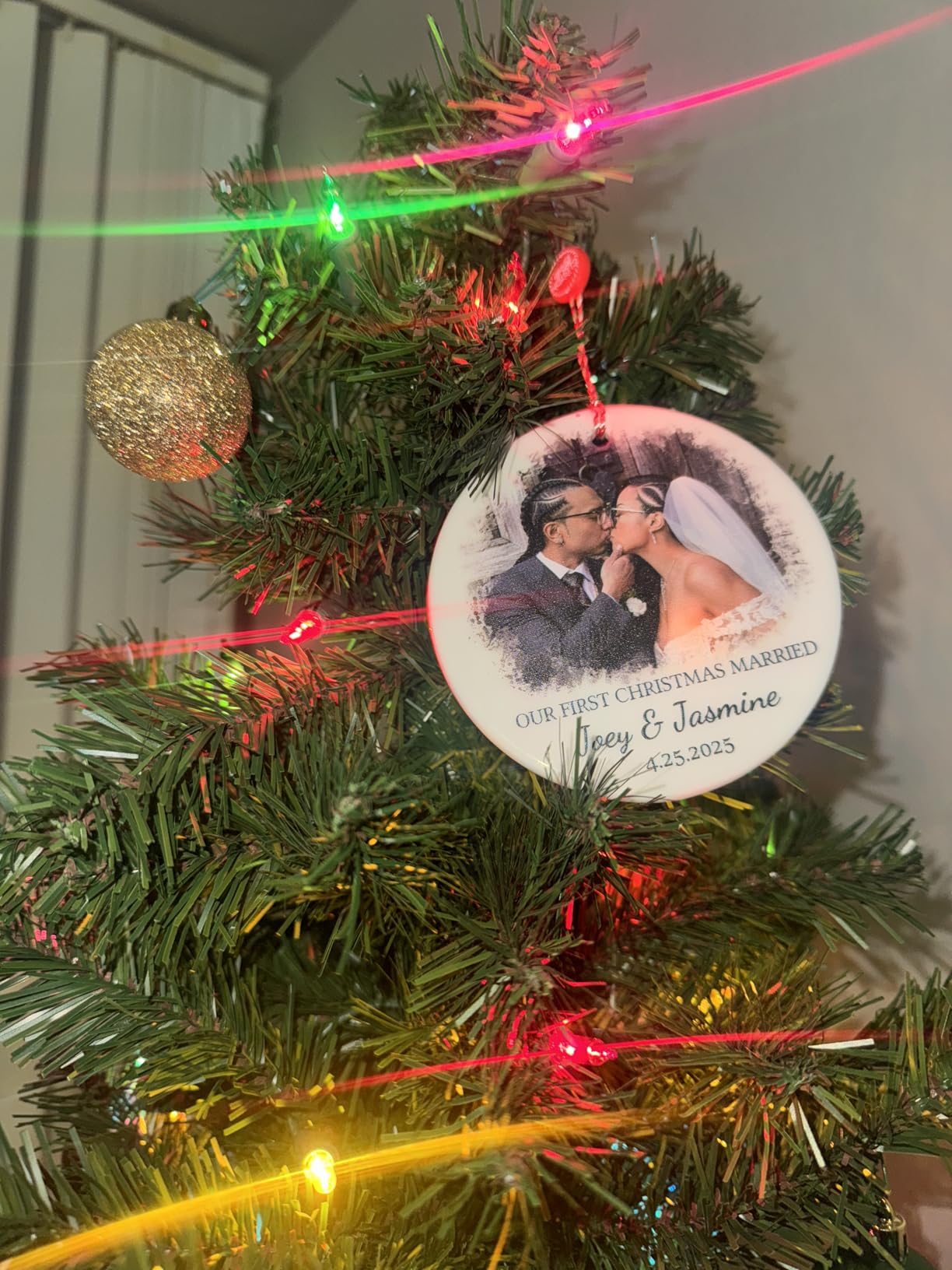 Bemaystar Personalized Babys First Christmas Ornament 2025 Girl Boy - 1st Christmas Ornament 2025 with Photo Text, Personalized Christmas Ornaments for Baby, Xmas Gifts, Newborn Gifts for New Mom Dad Customer Review Bemaystar Personalized Babys First Christmas Ornament 2025 Girl Boy - 1st Christmas Ornament 2025 with Photo Text, Personalized Christmas Ornaments for Baby, Xmas Gifts, Newborn Gifts for New Mom Dad - Customer Photo 1