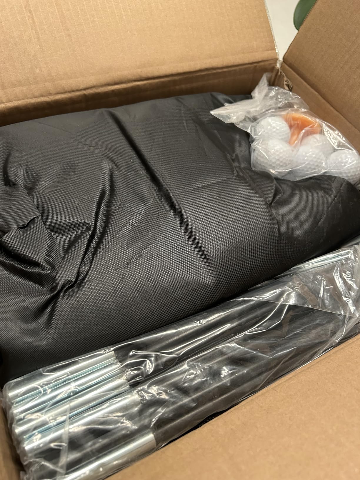 Golf Net, 10 x 7FT Golf Practice Nets for Backyard Driving Hitting Swing Chipping Training with Hitting Mat for Indoor & Outdoor, Gifts for Men Dad Husband Golfers Him - Customer Photo 1