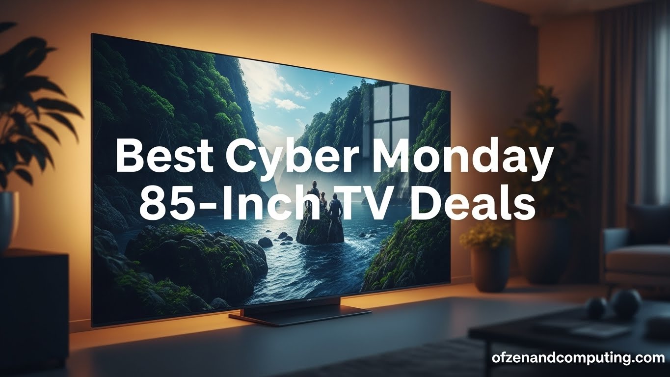 Best Cyber Monday 85-Inch TV Deals