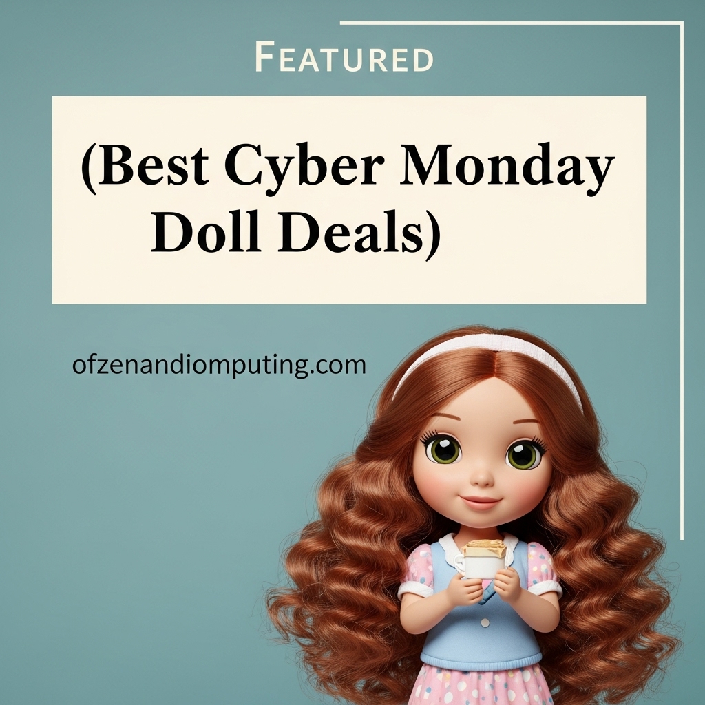 Best Cyber Monday Doll Deals