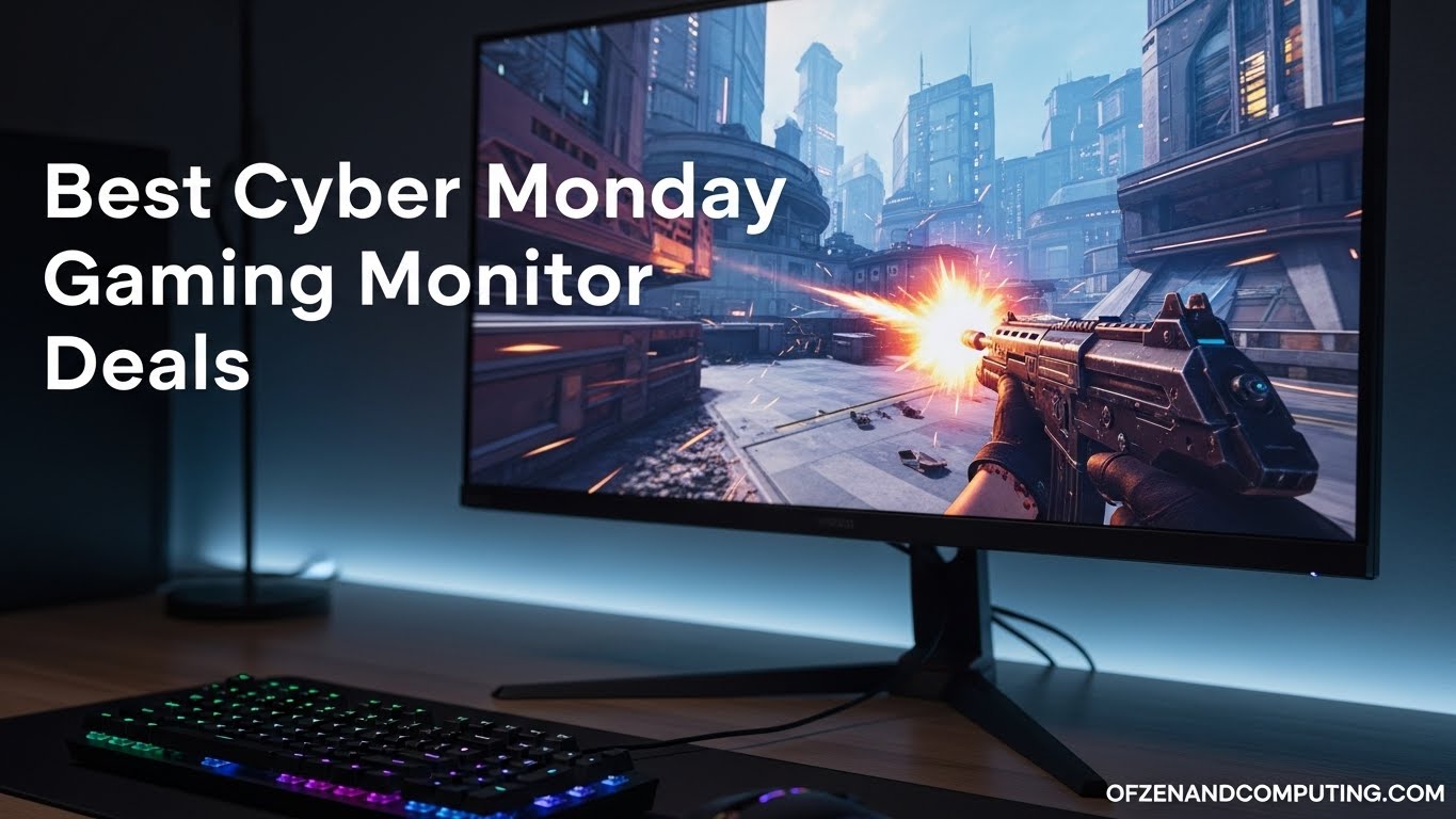 Best Cyber Monday Gaming Monitor Deals