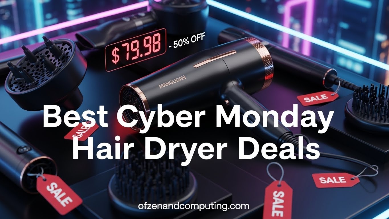 Best Cyber Monday Hair Dryer Deals