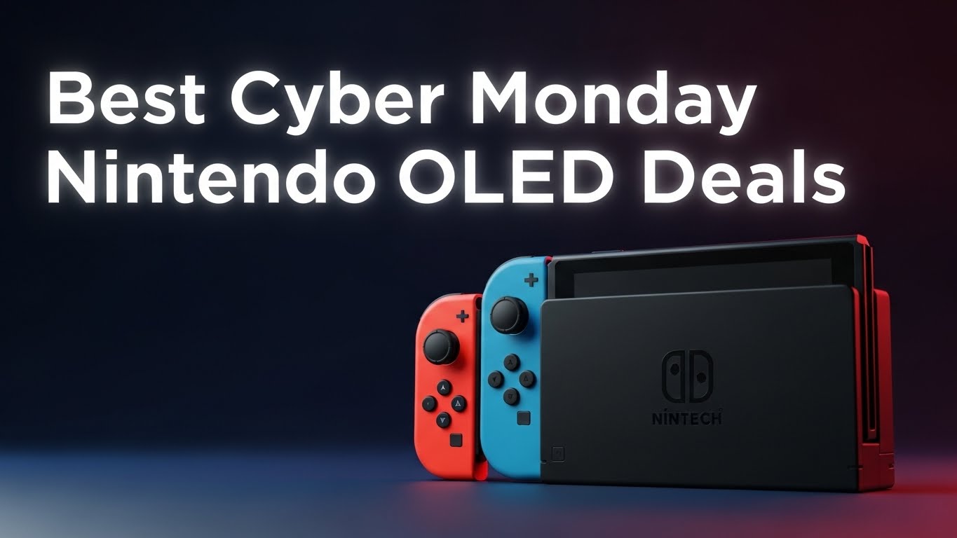 Best Cyber Monday Nintendo Switch OLED Deals