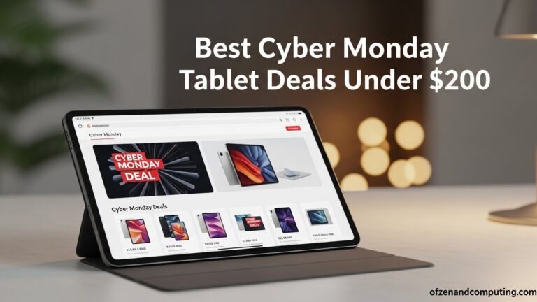 5 Best Cyber Monday Tablet Deals Under $200 (June 2026)