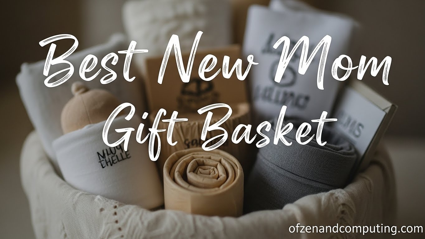 Best New Mom Gift Basket