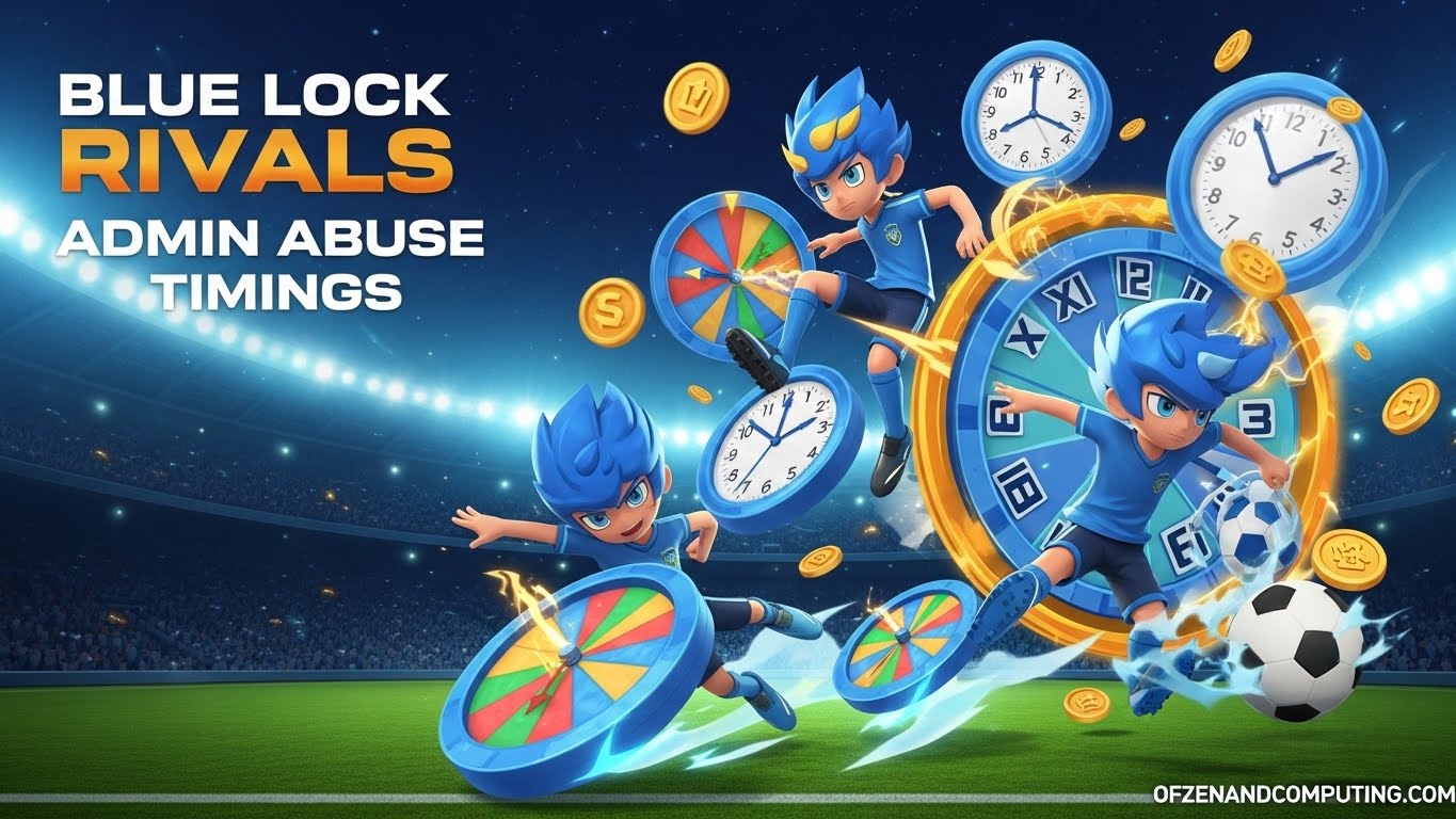 Blue Lock Rivals Admin Abuse