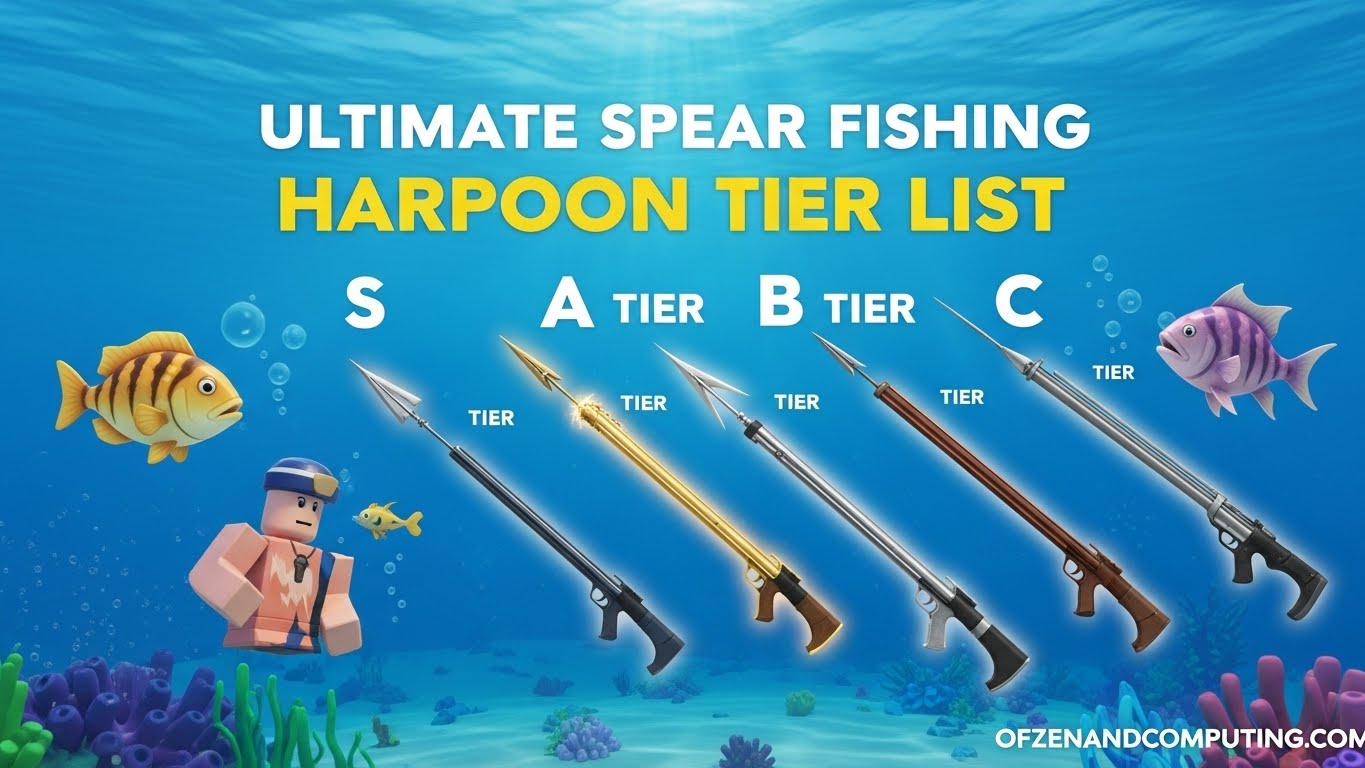 Complete Spear Fishing Harpoon Rankings
