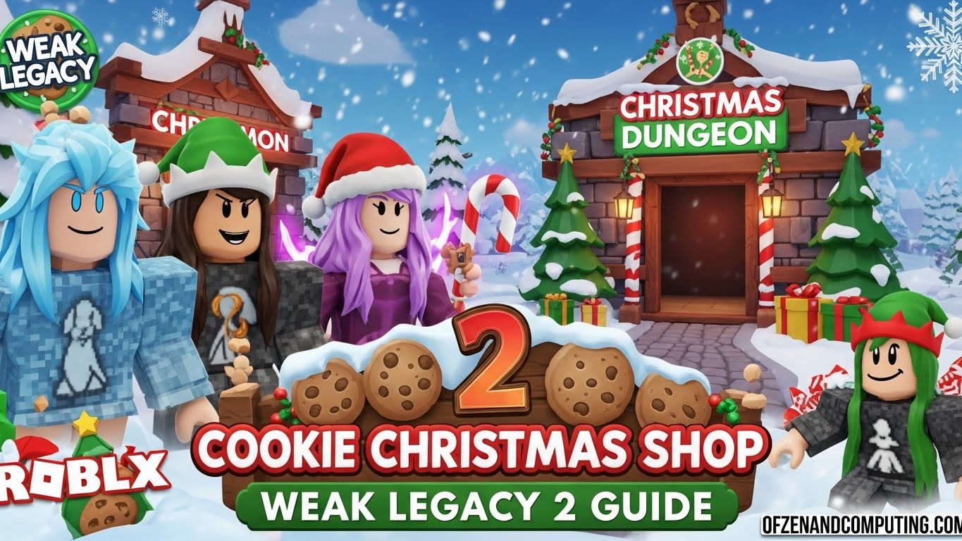 Cookie Christmas Shop Weak Legacy 2 Guide
