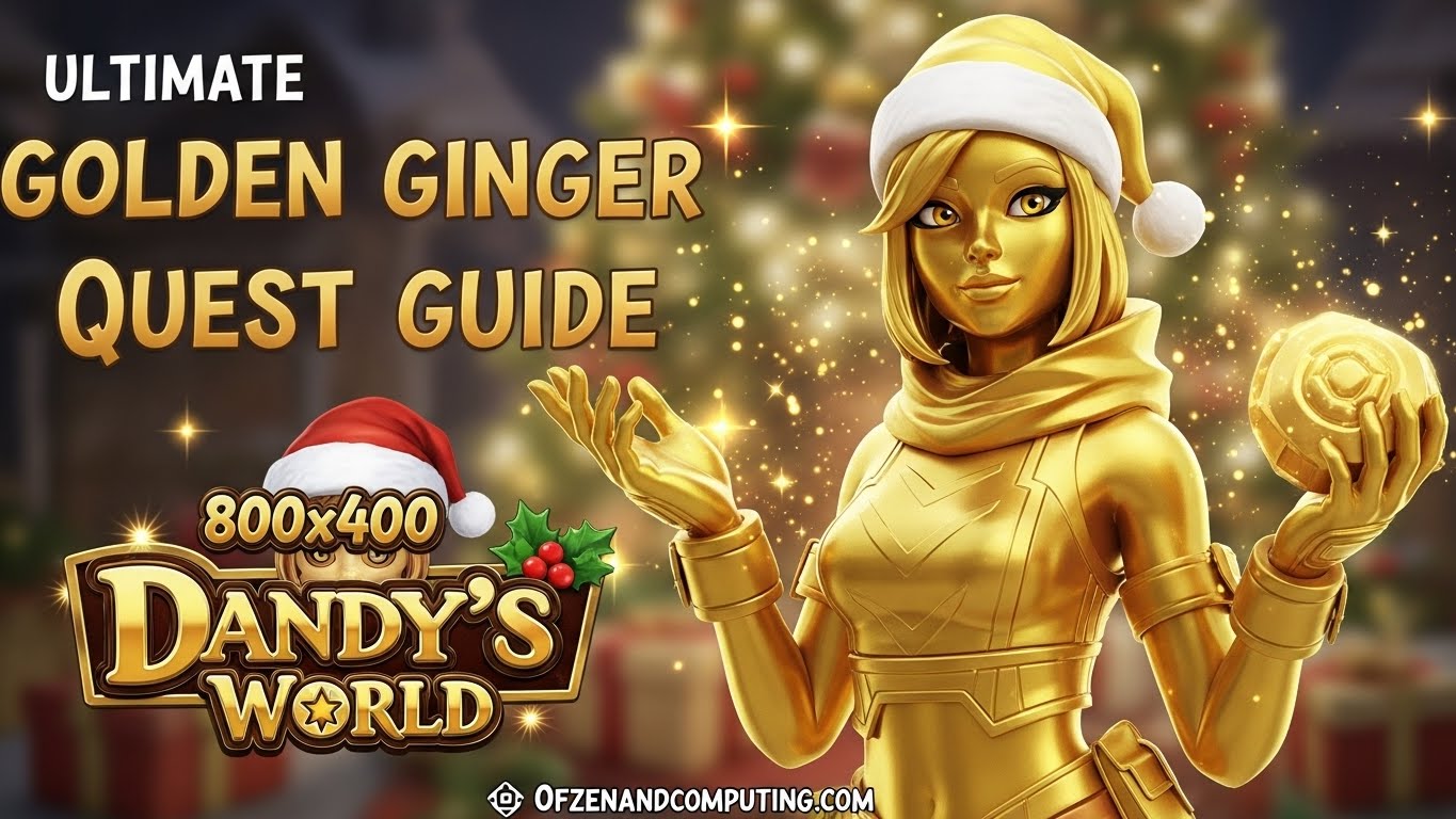 Dandy's World Golden Ginger Quest Guide