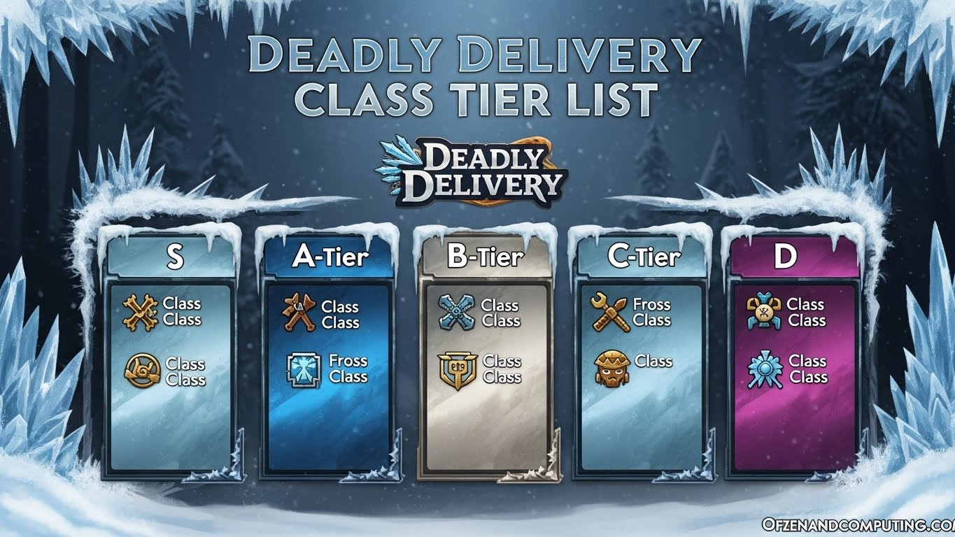 Deadly Delivery Class Tier List