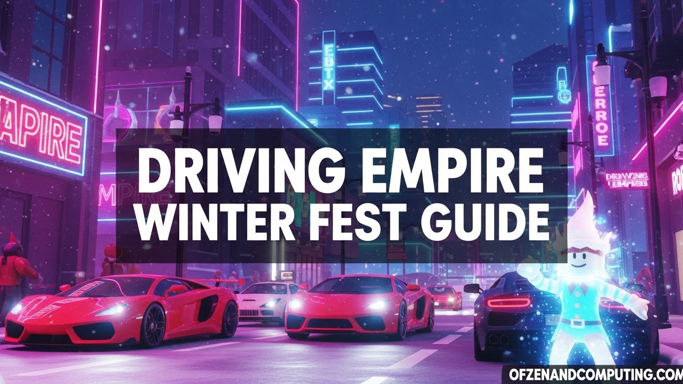Driving Empire Winter Fest Guide