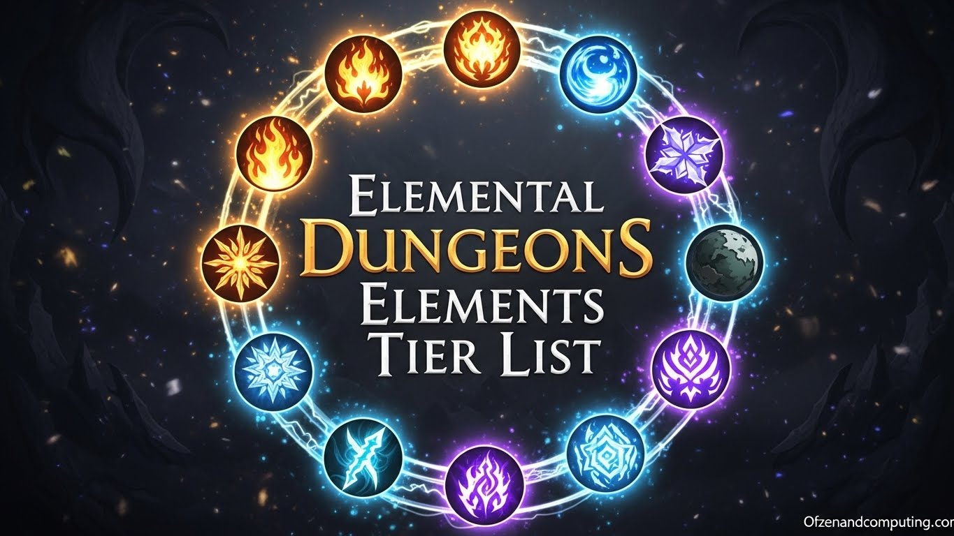 Elemental Dungeons Tier List