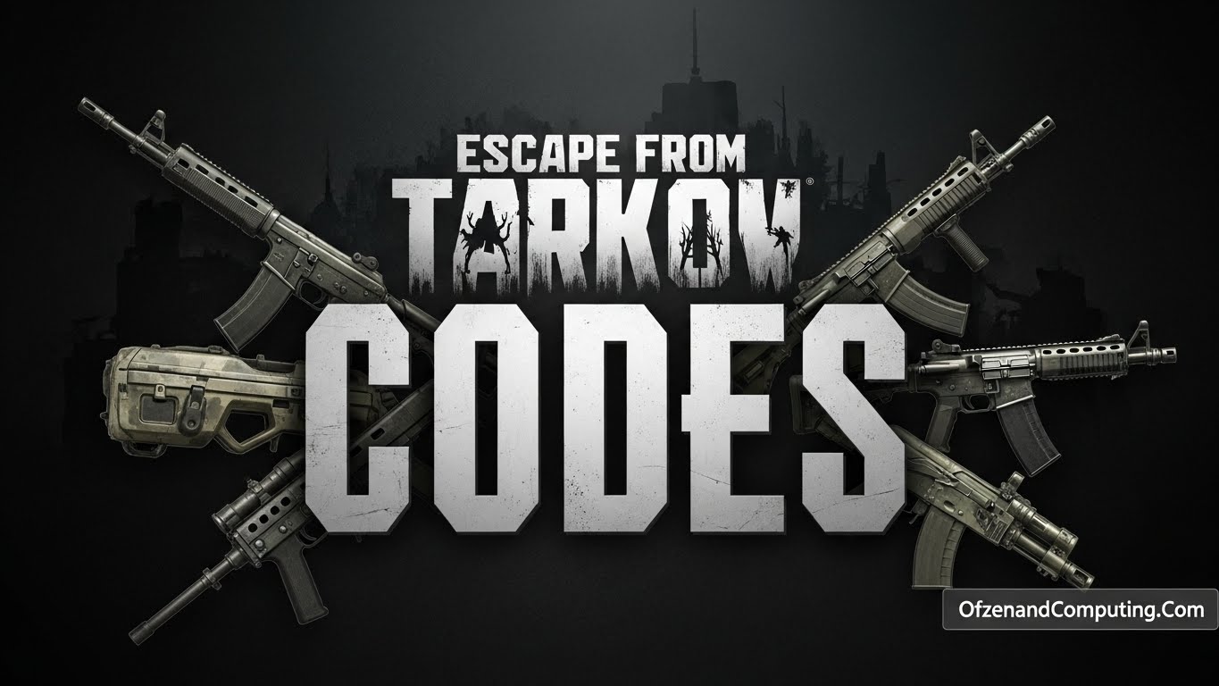 Escape From Tarkov Codes