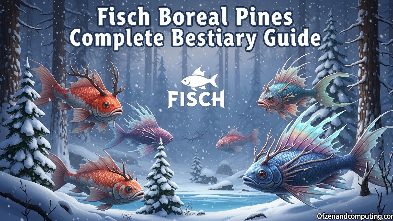 Fisch Boreal Pines Complete Bestiary Guide