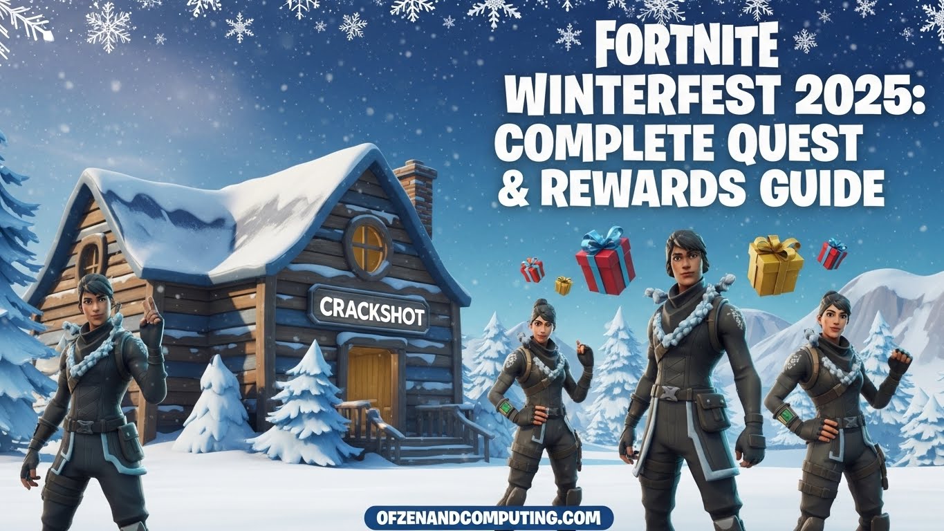 Fortnite Winterfest Complete Quests
