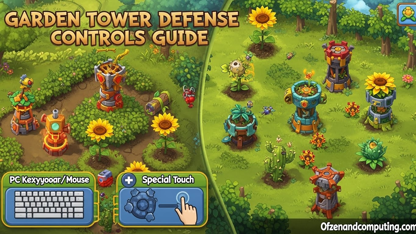 Garden Tower Defense Controls Guide