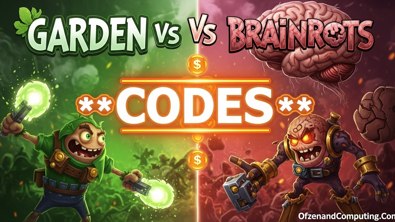 Garden Vs Brainrots Codes