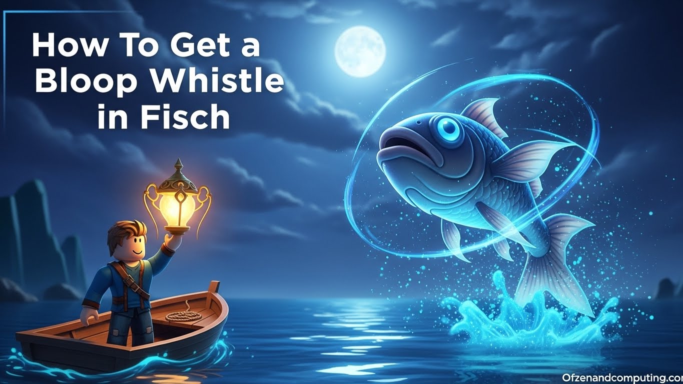 Get Bloop Whistle in Fisch