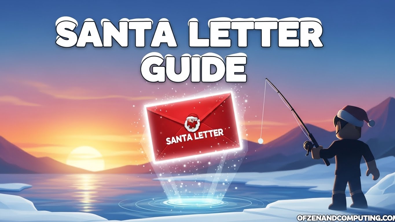 Get Free Rod In Santa Letter Fisch