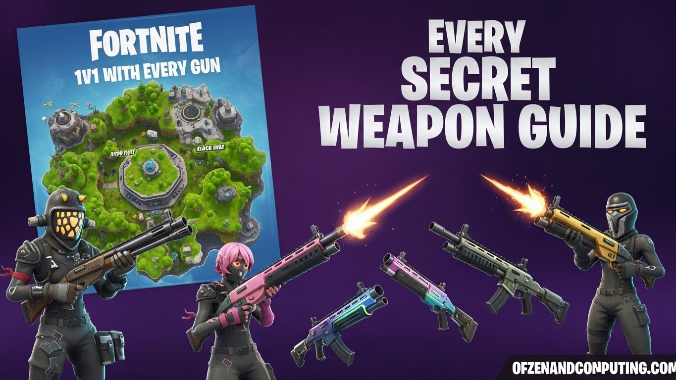 Get every secret weapon in Fortnite