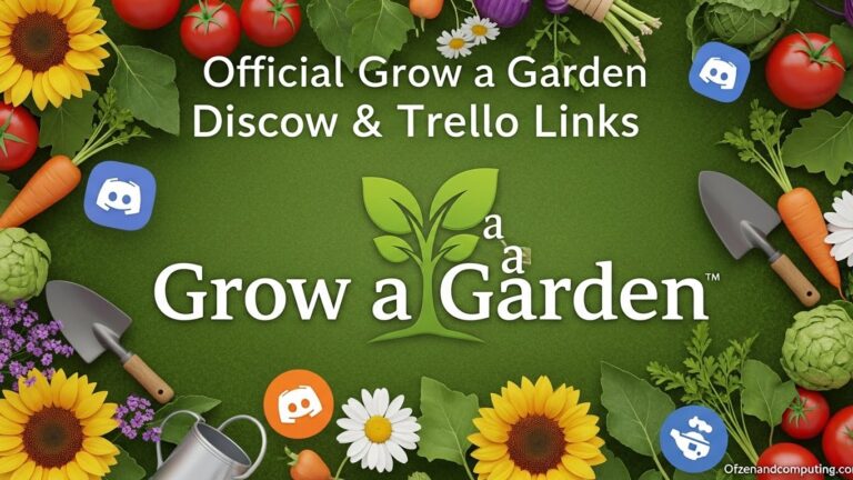 Grow a Garden Discord & Trello Links (March 2026) Ultimate Guide