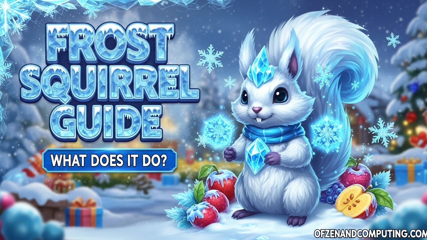 Grow a Garden Frost Squirrel Pet Guide