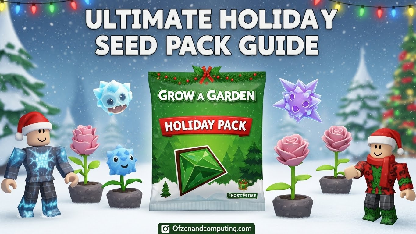 Grow a Garden Holiday Seeds