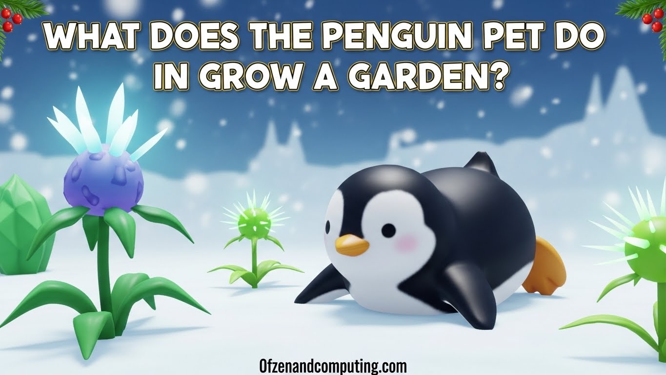Grow a Garden Penguin Pet Guide