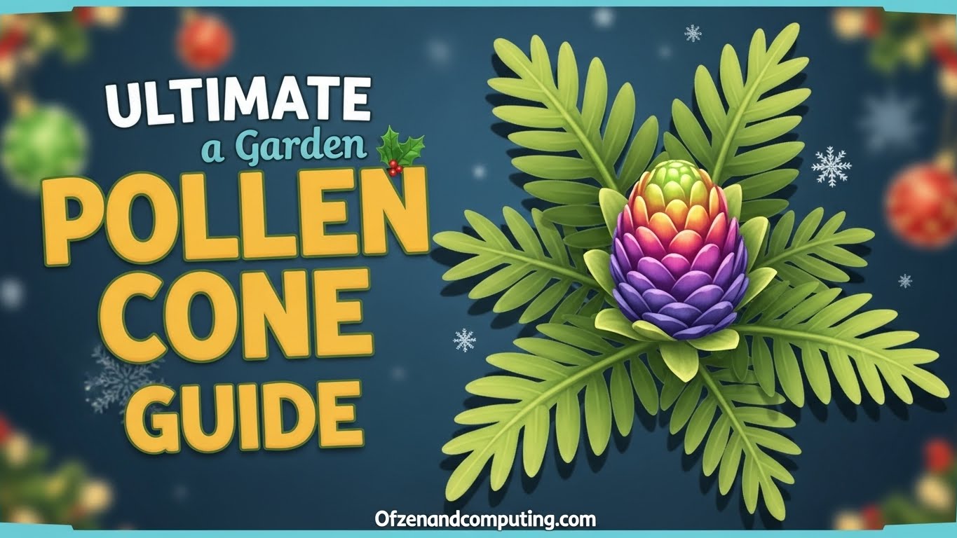 Grow a Garden Pollen Cone