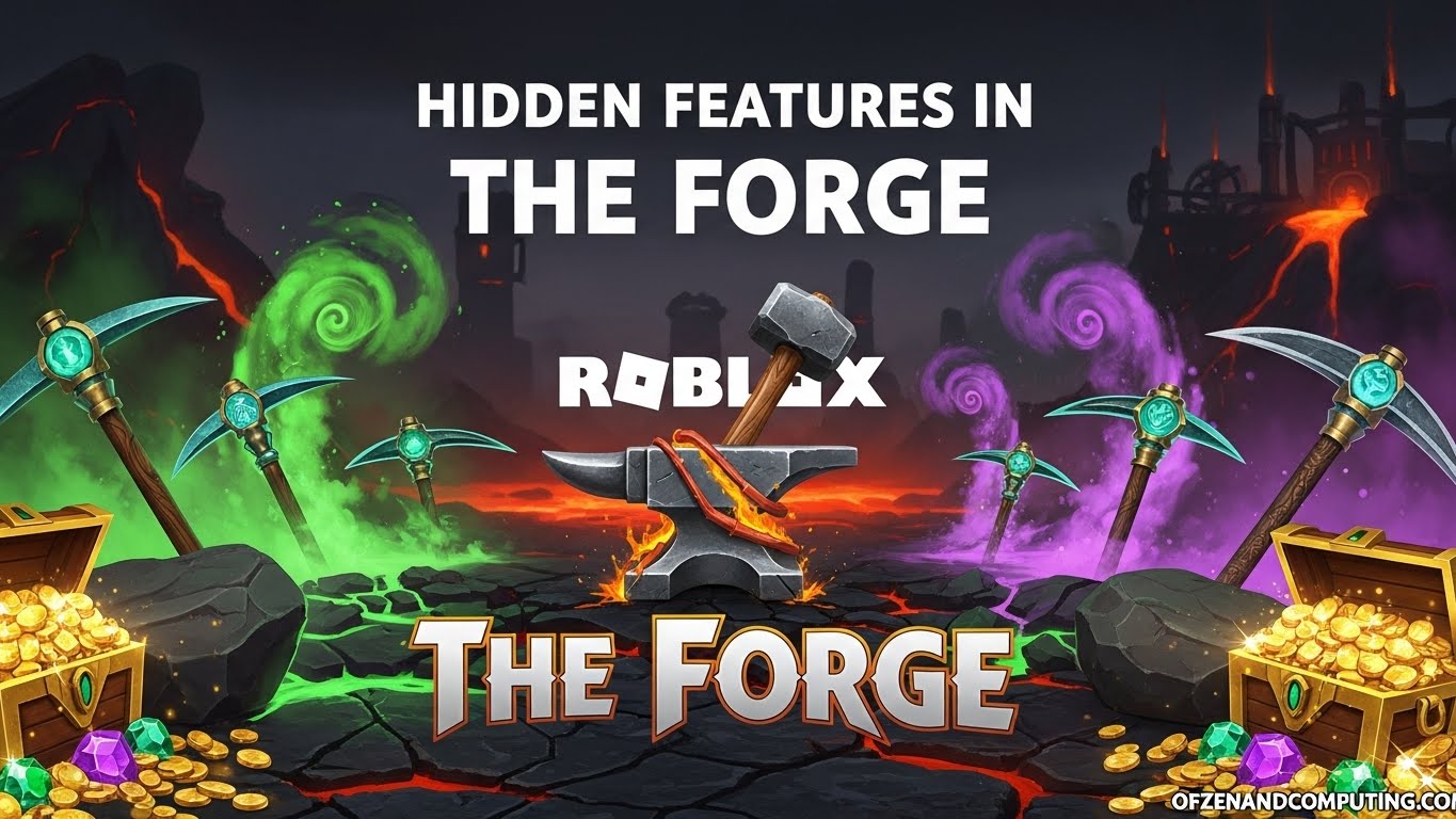 Hidden Features in The Forge
