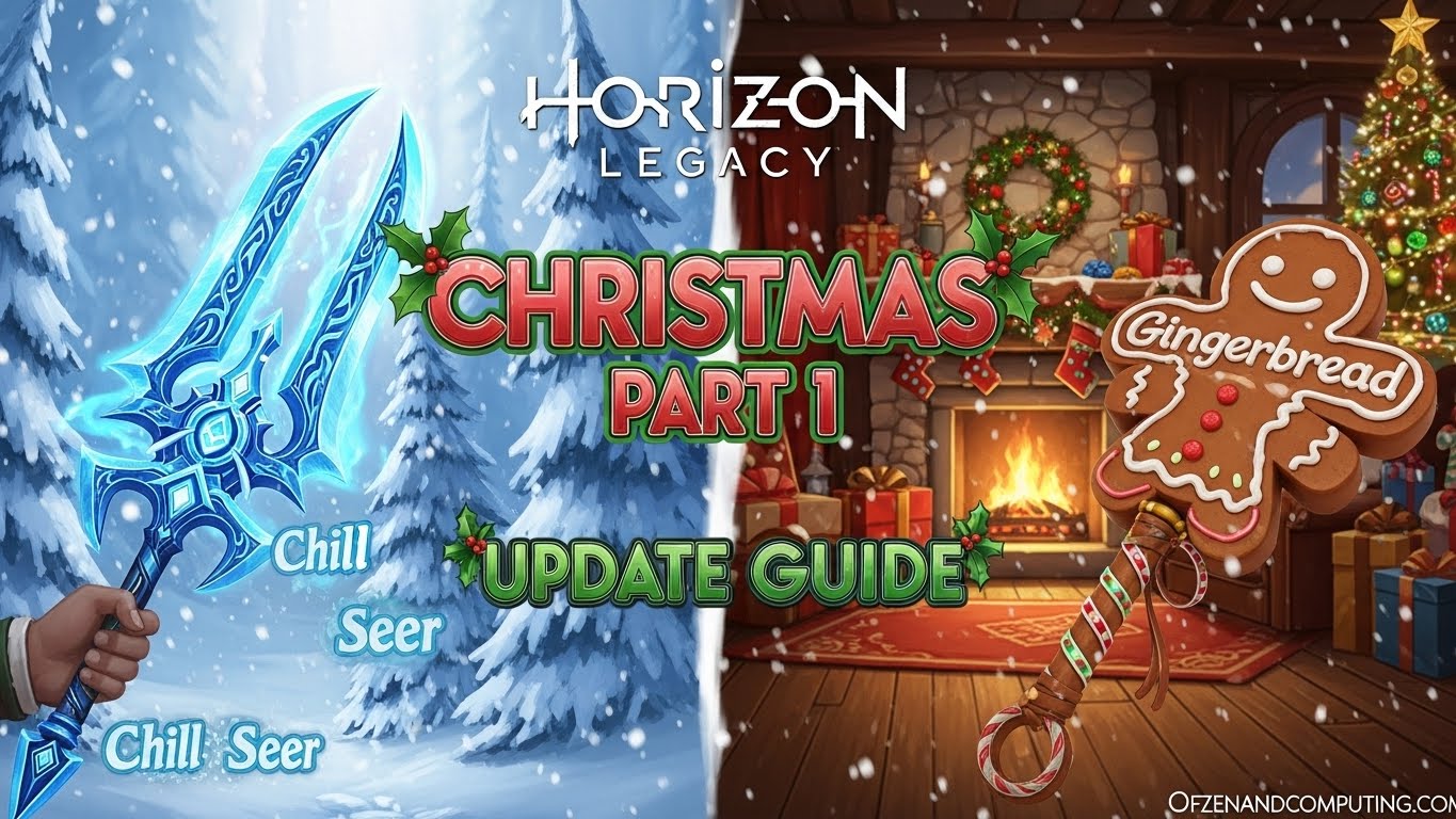 Horizon Legacy Christmas Part 1 Update