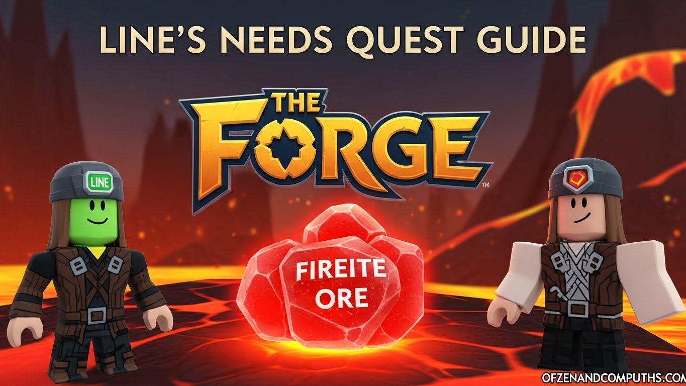 How To Complete Line's Quest In The Forge
