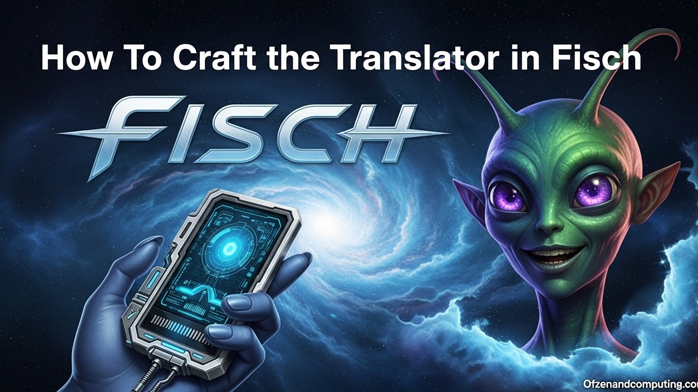 How To Craft the Translator in Fisch