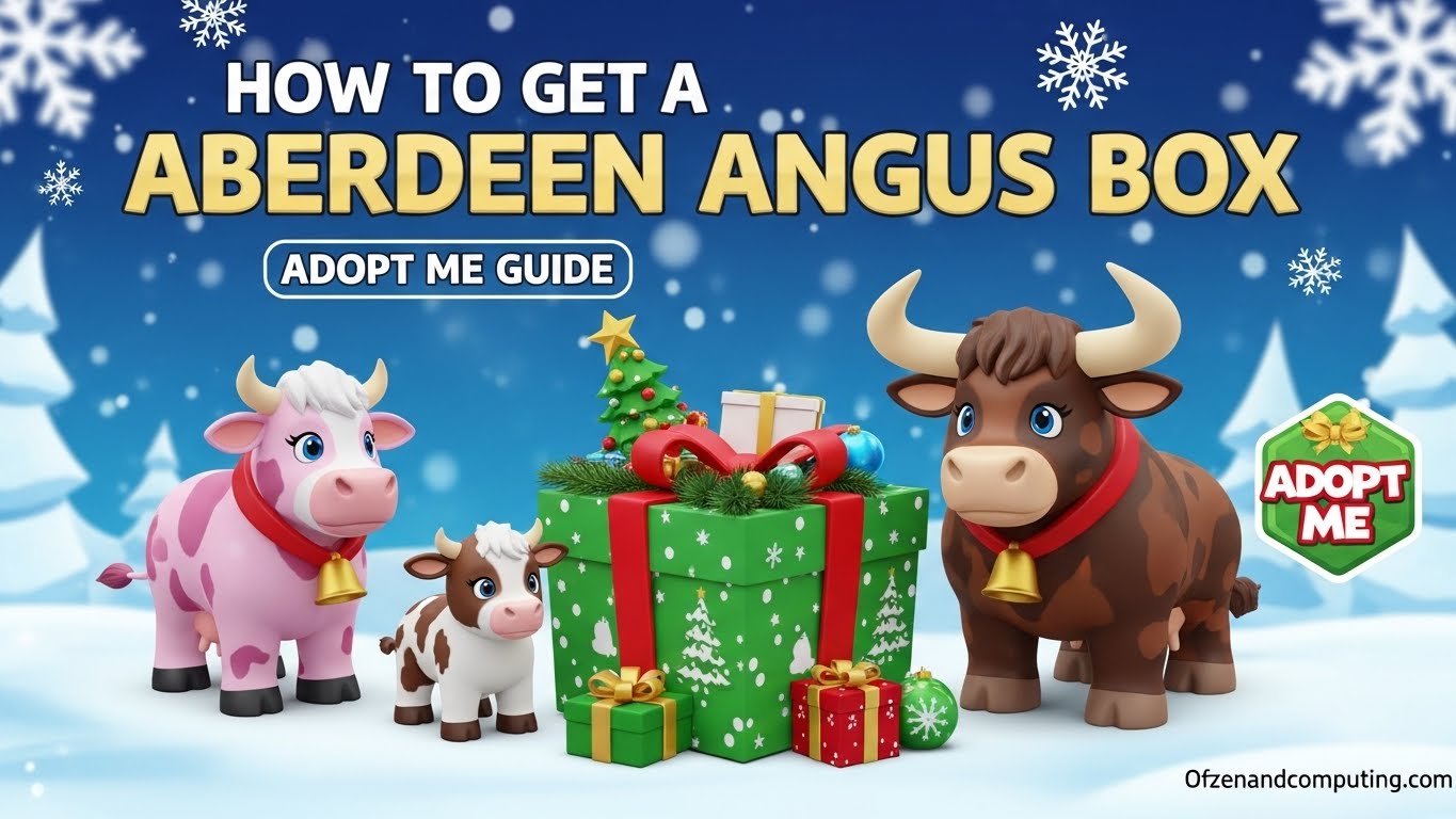 How To Get Aberdeen Angus Box in Adopt Me