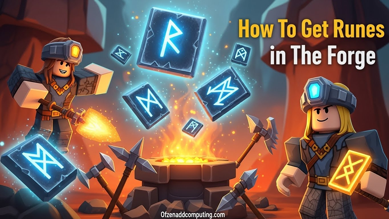 How To Get Runes in The Forge