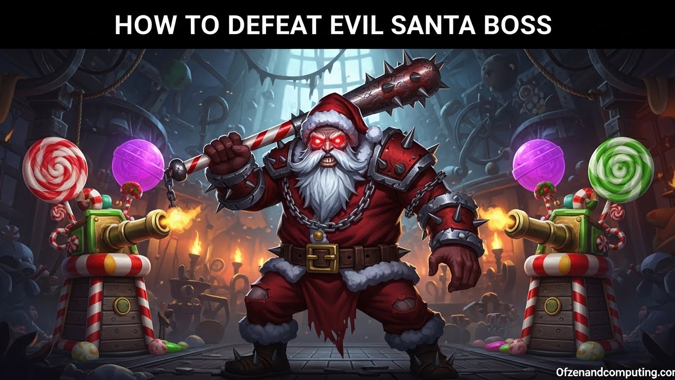 How to Beat Evil Santa 99 Nights Forest